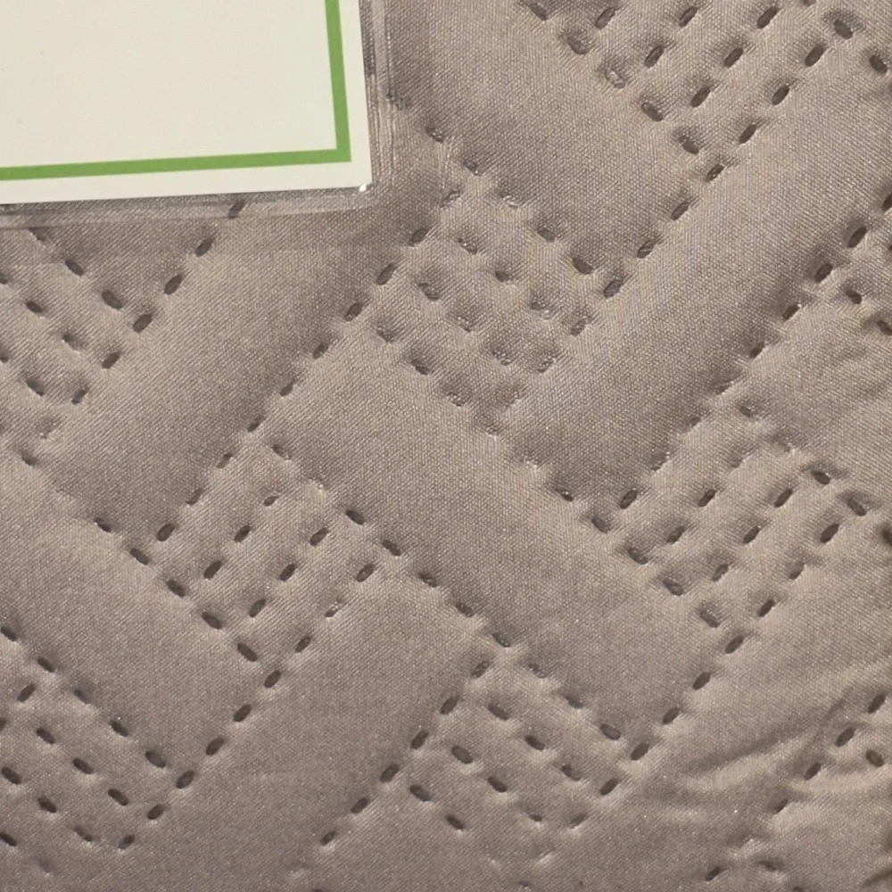 3PC Quilt Bedspread Set Oversized King Bark